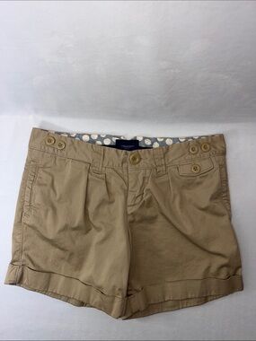 American Eagle Classic Khaki Rolled Cuff Women's Shorts